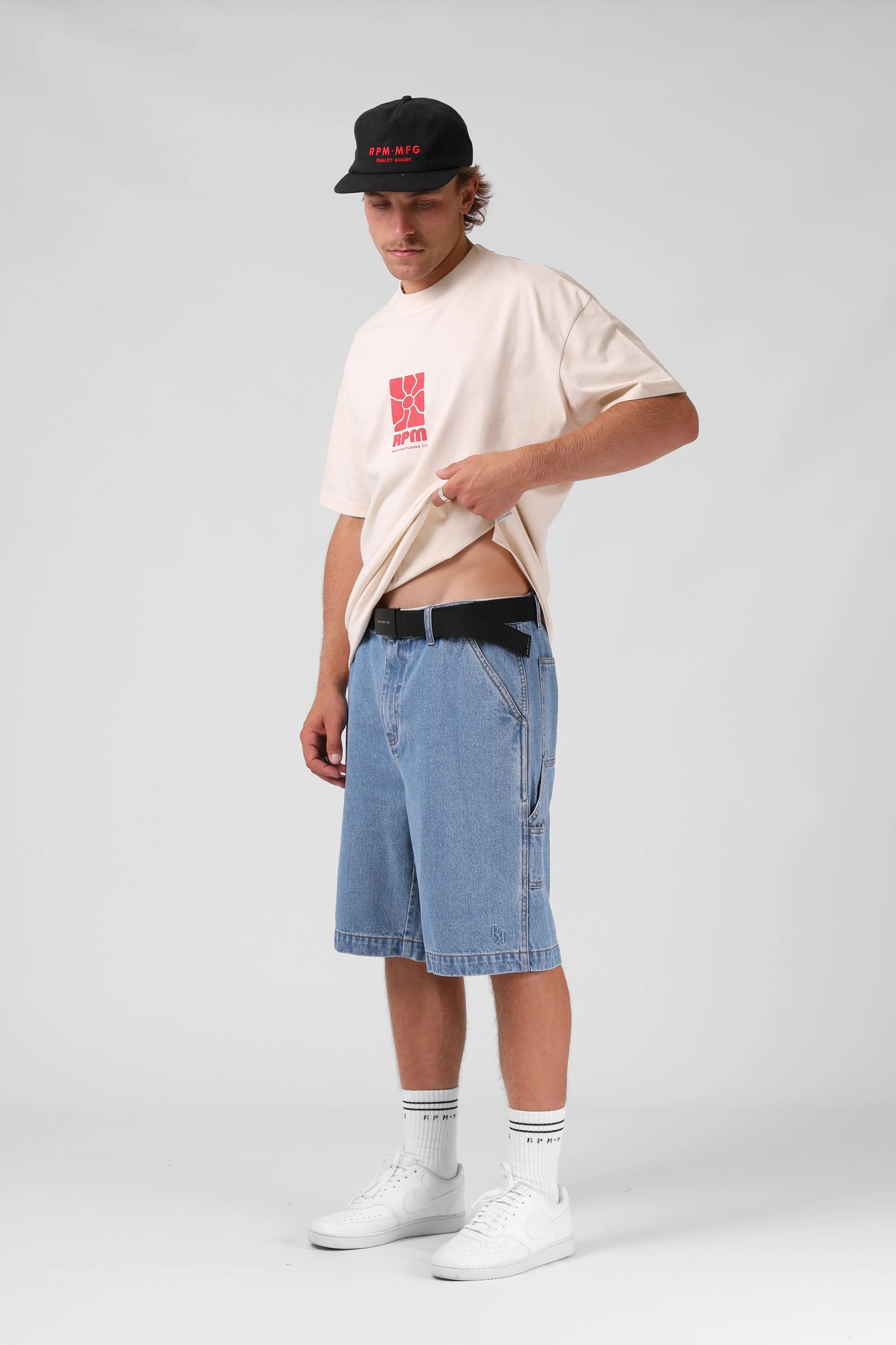 Denim Work Short - Classic Blue