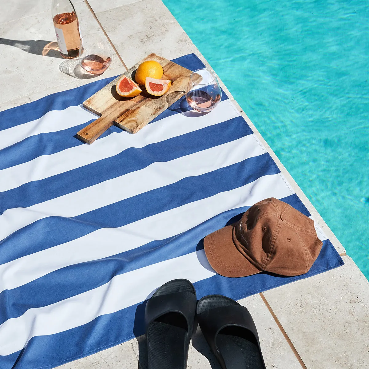 Dock & Bay Beach Towels - Cabana - Whitsunday Blue