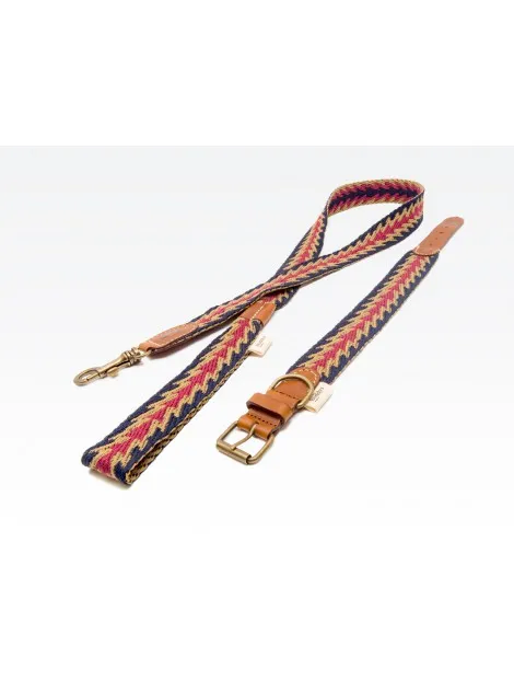 Dog Lead: Peruvian Arrow Blue