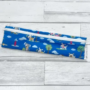 Dog Park Reusable Straw/Utensil Bag