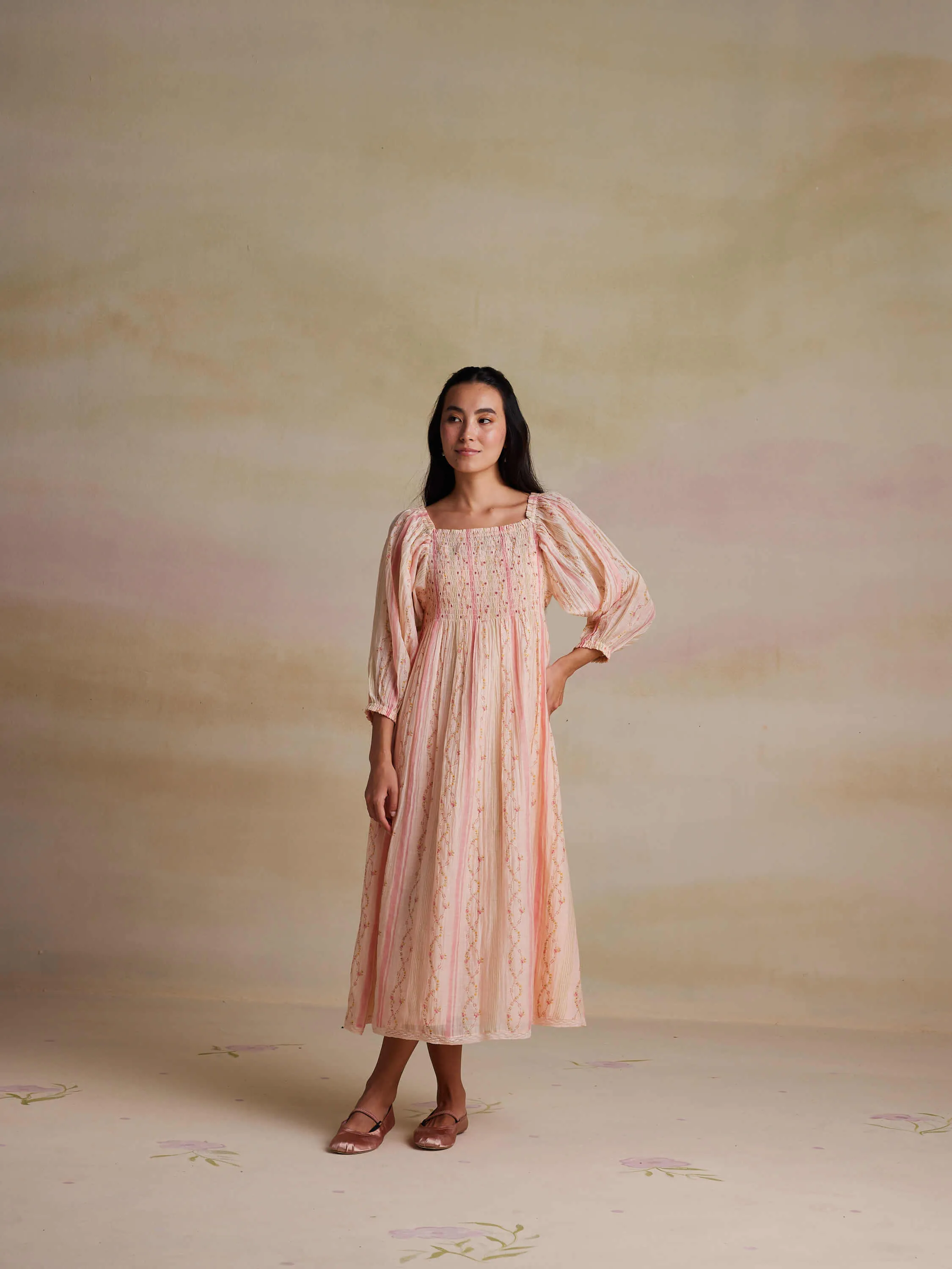 Donna Smock Dress