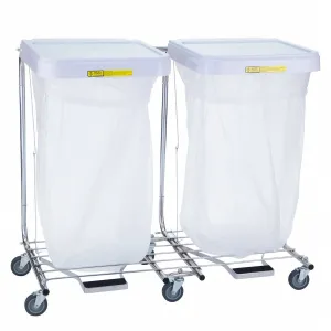 Double Tall Medium Duty Medical Hamper - 35" High