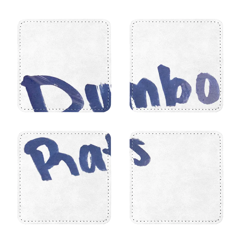 Dumbo Rats Sublimation Coasters Pack of Four
