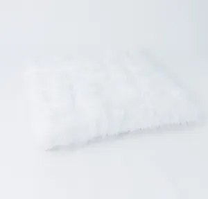 E & E Teepee: White Luxury Shag Mattress