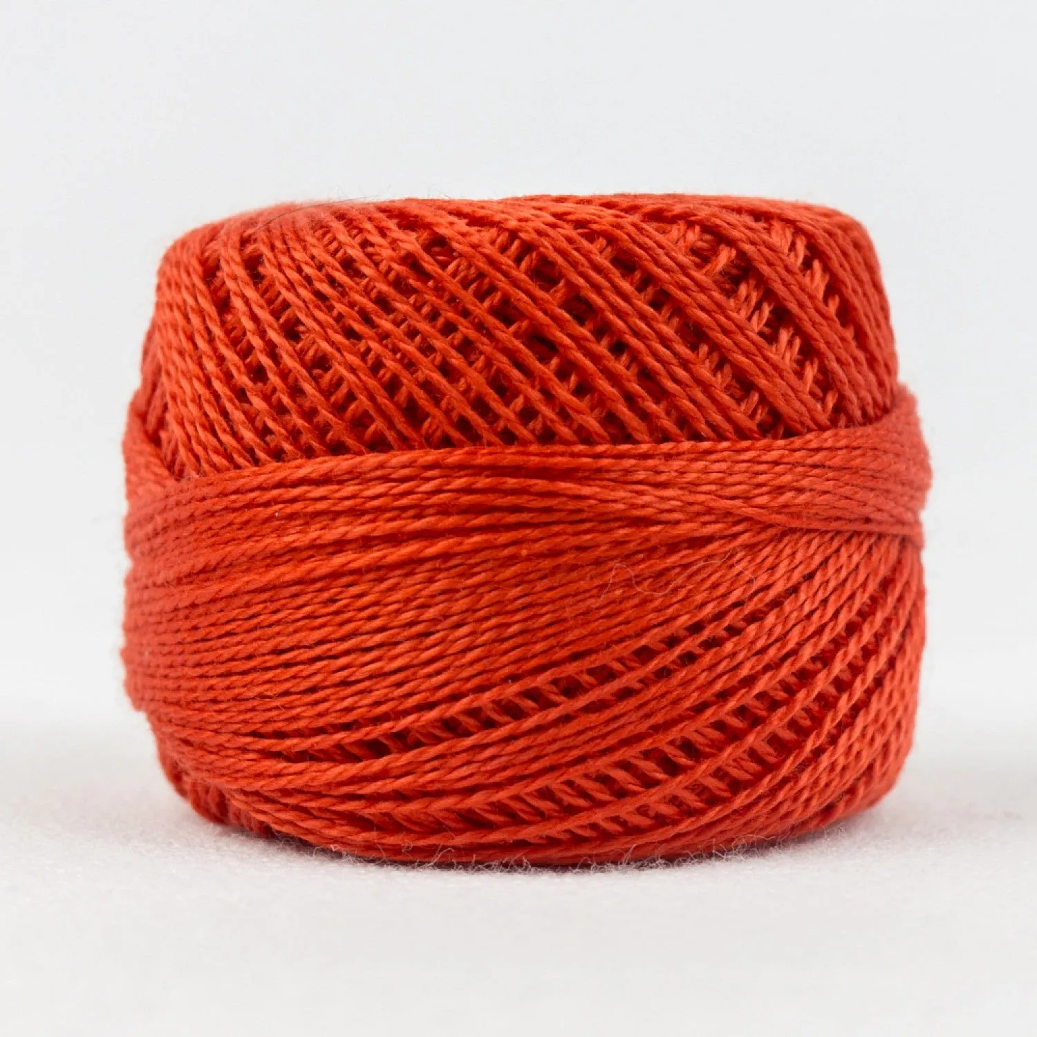 Eleganza #8 Perle Cotton by WonderFil | EL5G-23 Race Car Red | 5 grams