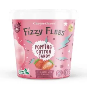 Fizzy Floss Popping Cotton Candy Strawberry