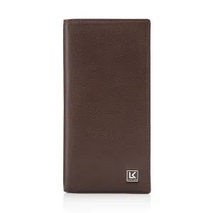 Full Grain Long Wallet in Brown