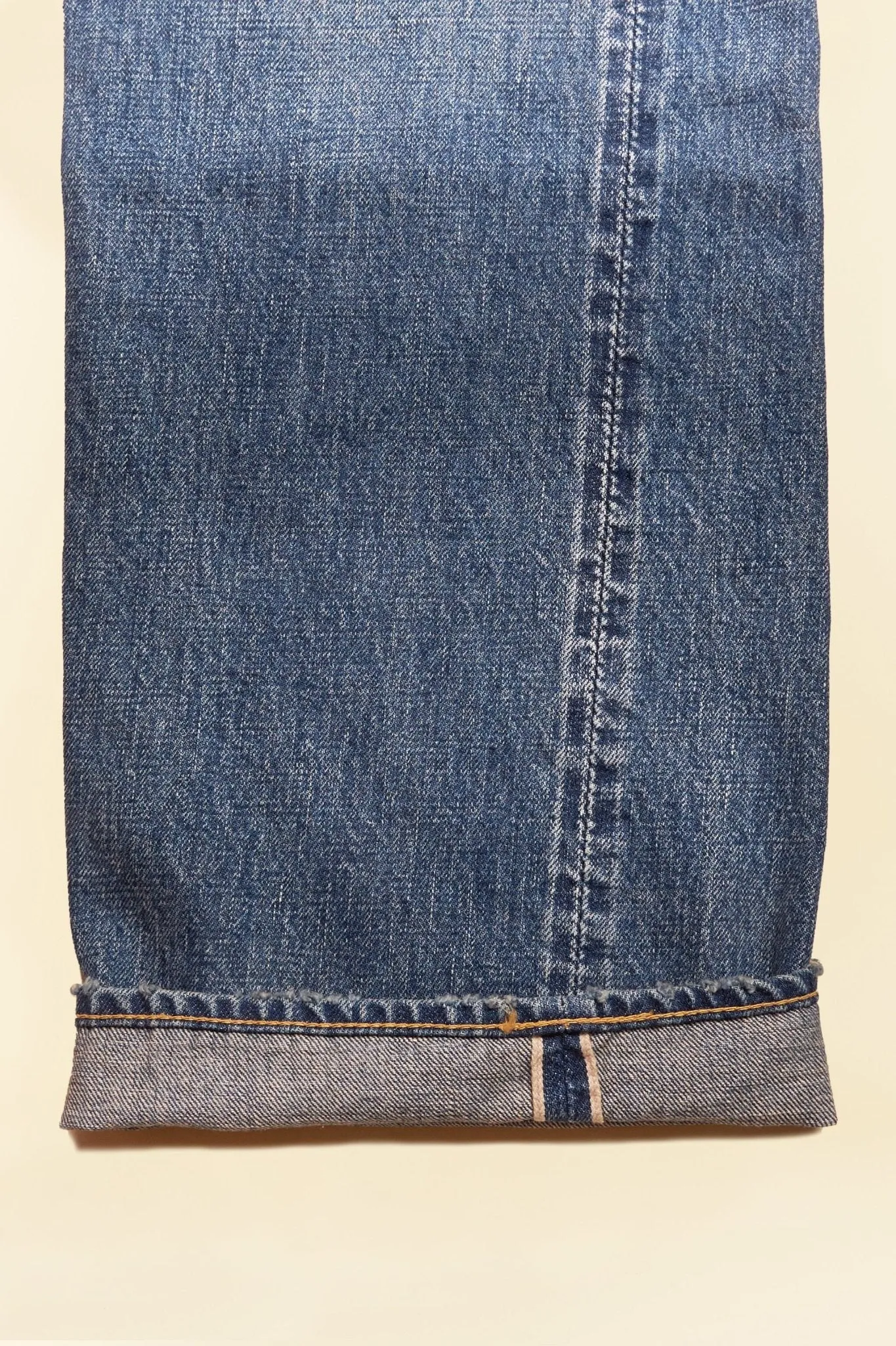 Fullcount 0105 Dartford Washed Straight Selvedge Denim - 13.7oz