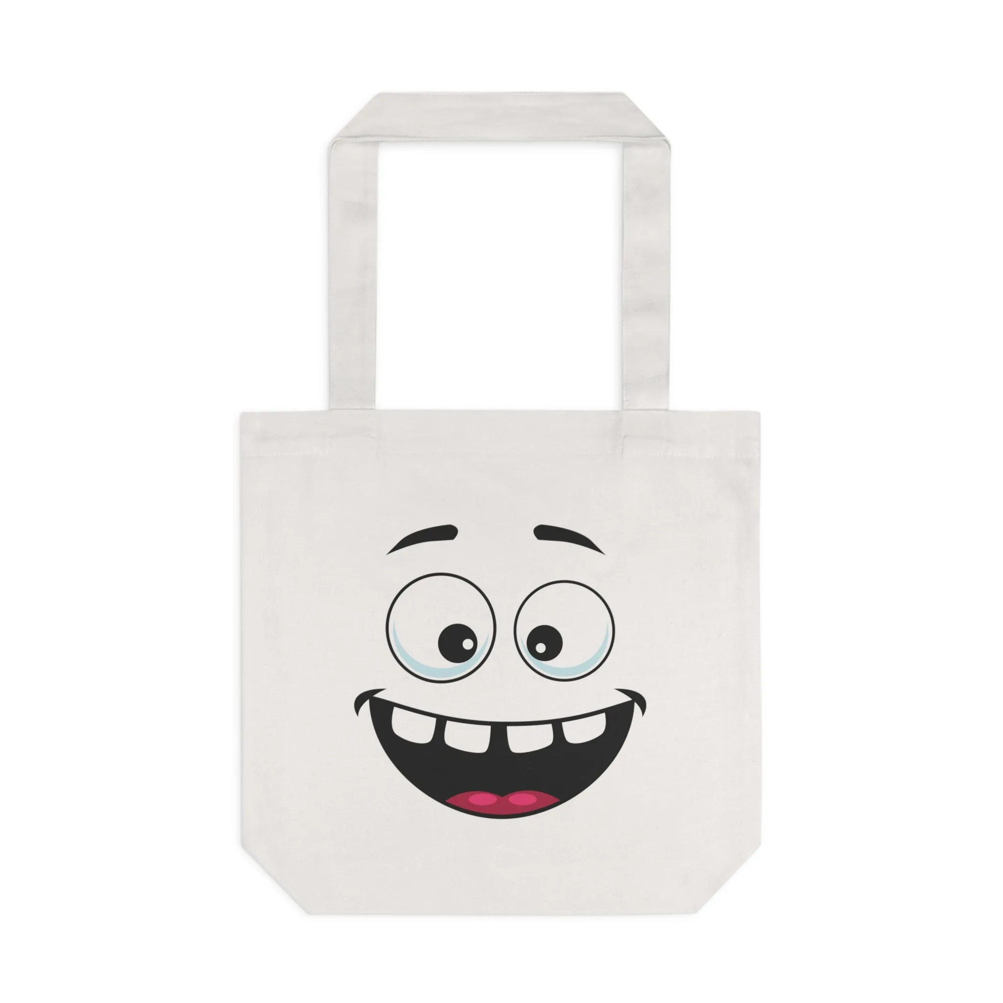 Funny Tote Bag | Smiley Face |