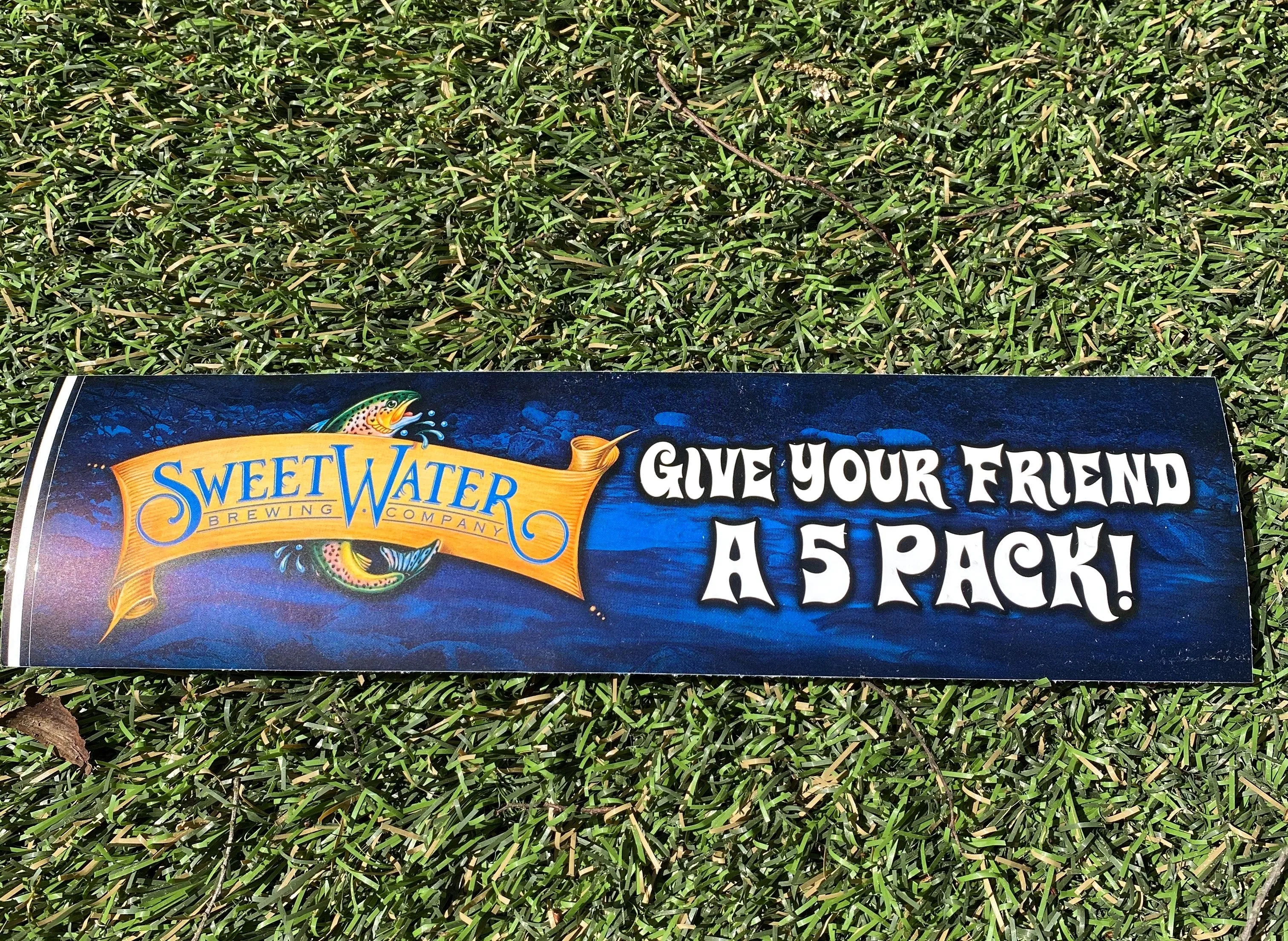 Give Your Friend a 5 pack Bumper Sticker