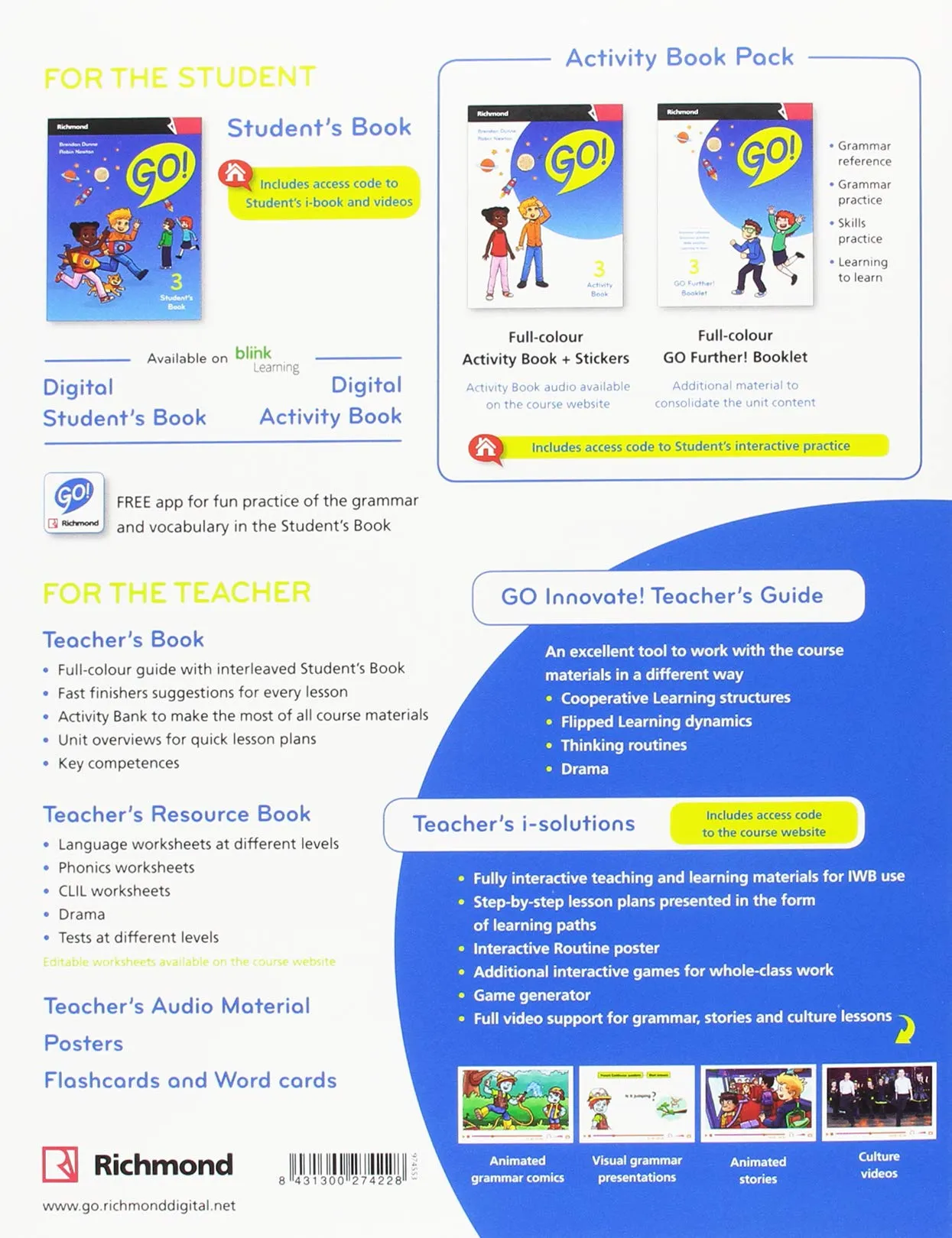 GO! 3 ACTIVITY PACK