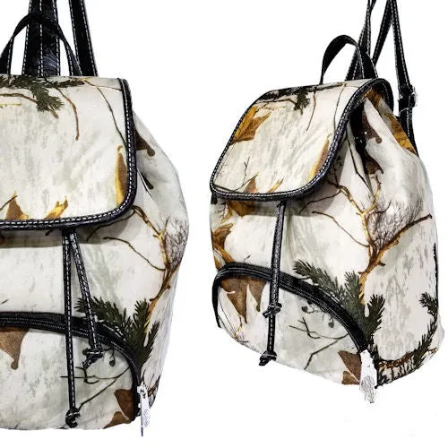 Grey Camo Backpack