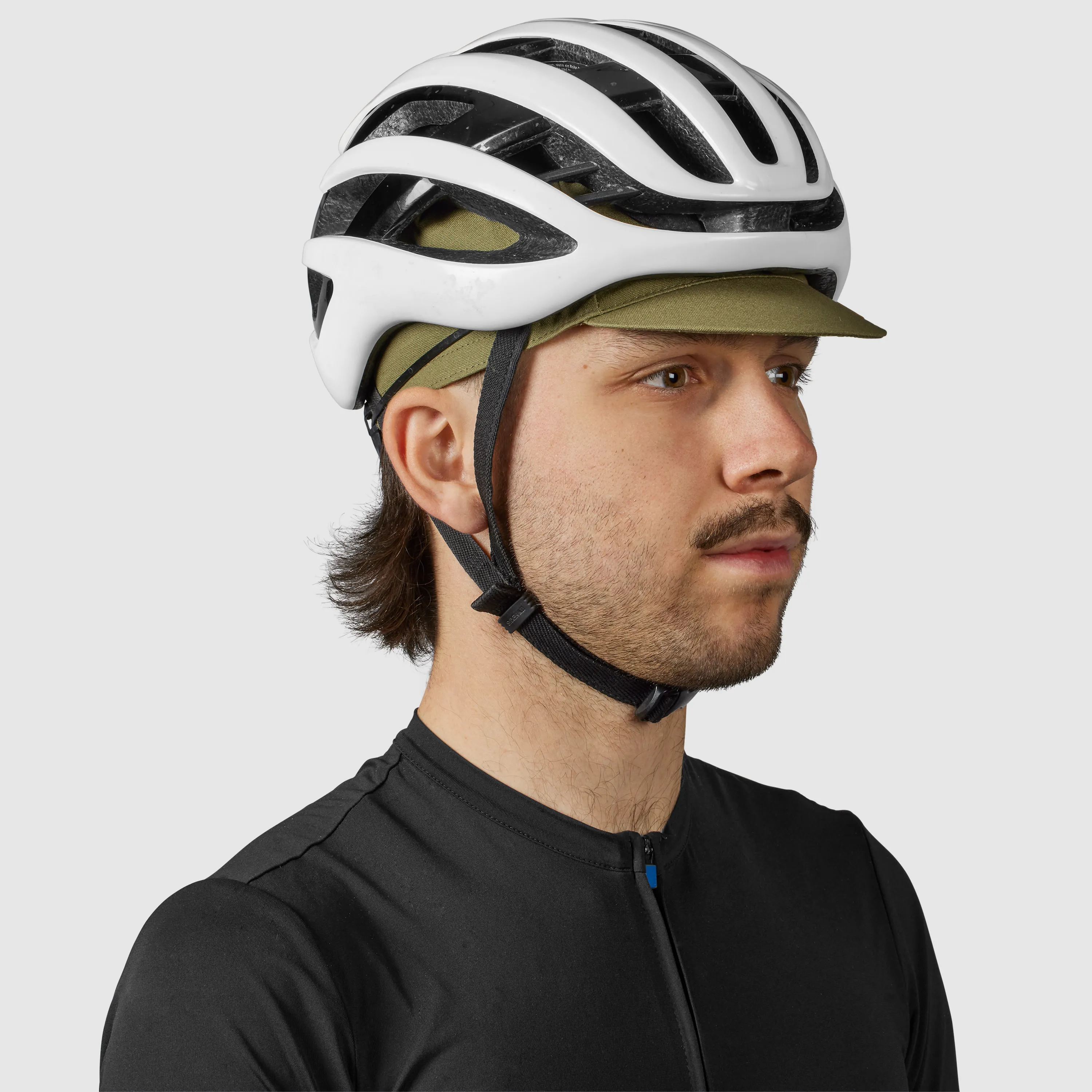 Gripgrab Classic Cotton Cycling Cap Olive Green | Buy Gripgrab Classic Cotton Cycling Cap Olive Green here | Outnorth