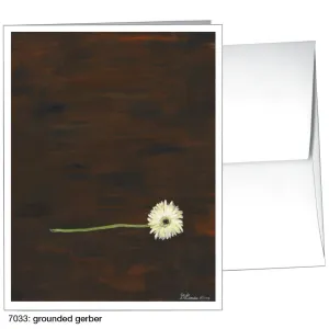 Grounded Gerber, Greeting Card (7033)