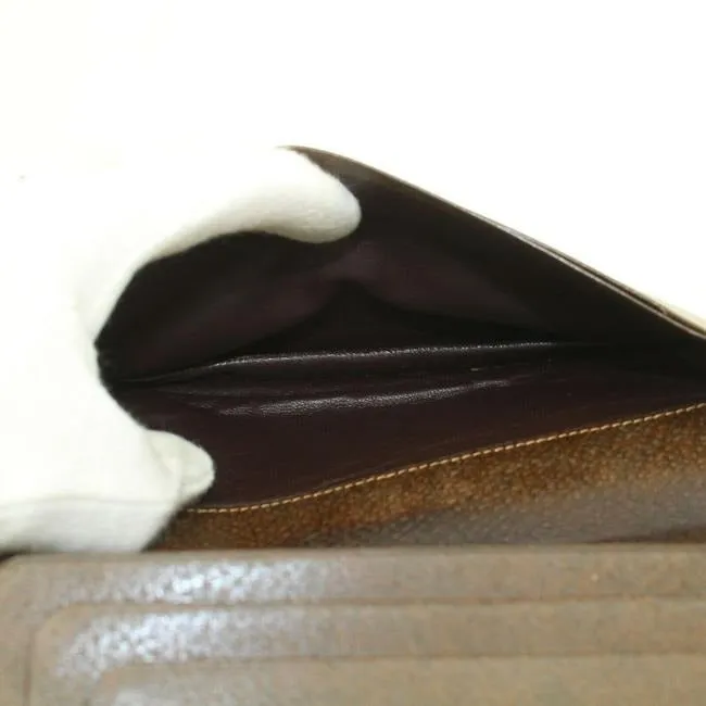 Gucci Brown Guccissima Print Unisex Bi Fold Style Wallet