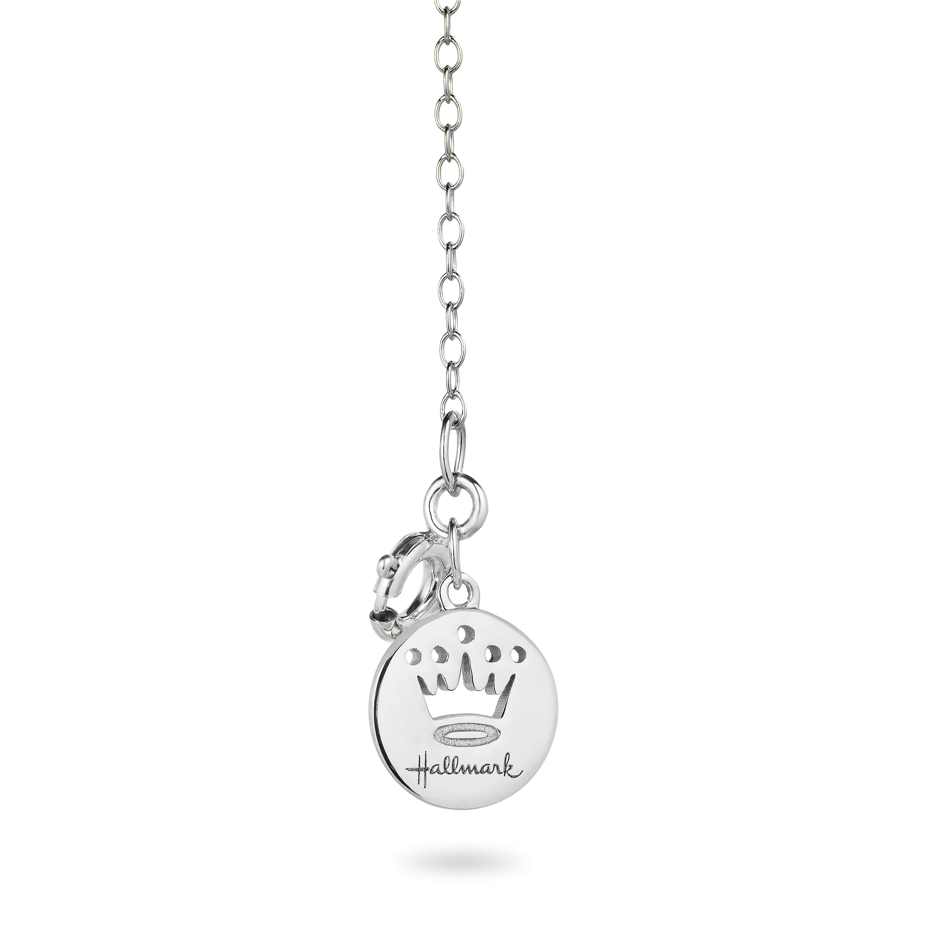 Hallmark Fine Jewelry Diamond Edge Wild Wing Necklace in 14K Yellow Gold & Sterling Silver