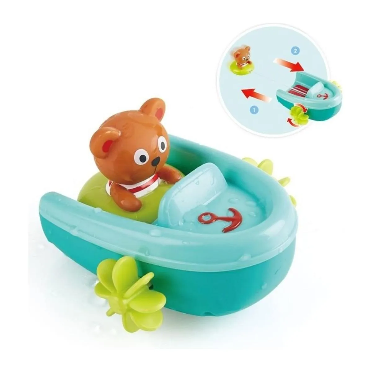 Hape Tubing Pull-Back Boat