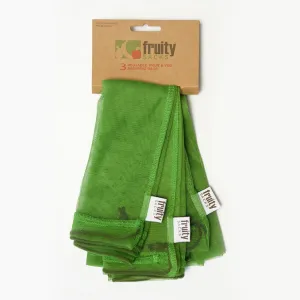Harris Farm Reusable Fruitysacks Fruit and Veg Shopping bags x3