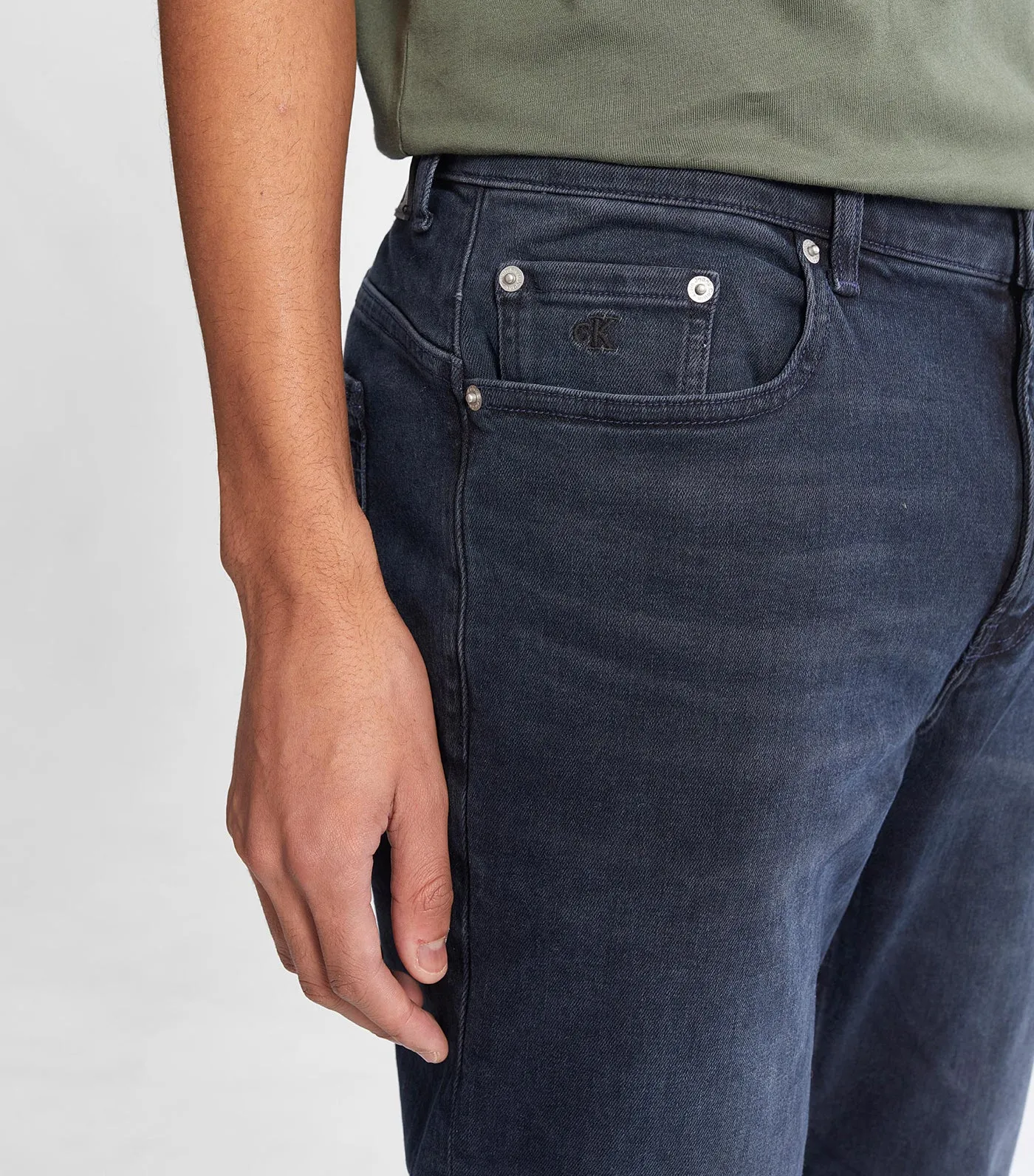 Italian Denim Body Taper Jeans Denim Dark