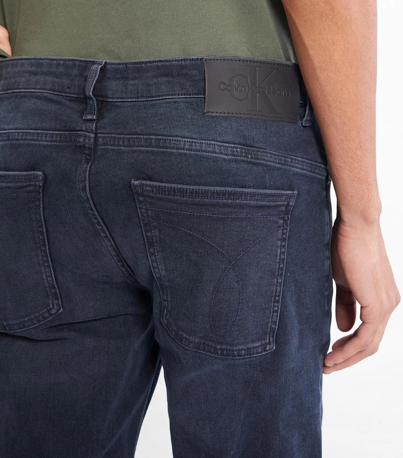 Italian Denim Body Taper Jeans Denim Dark
