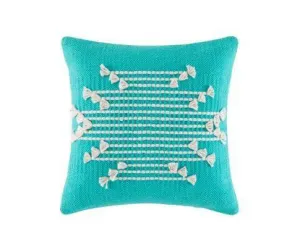 Kas Channing Teal Cushion