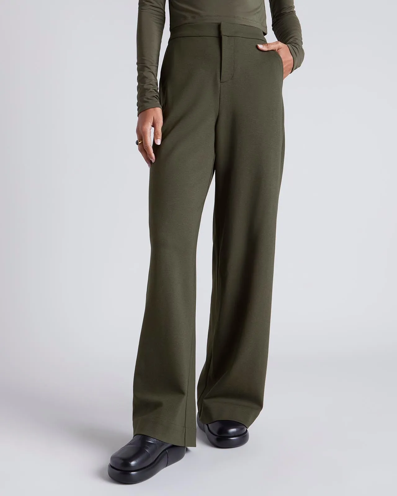 Kate Young x Splendid Straight Leg Pant