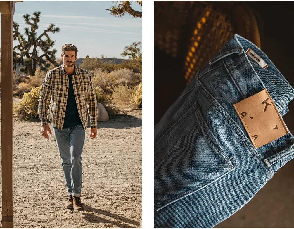 Kato CORE - The Scissors Slim Tapered Denim Jeans Air Ronnie