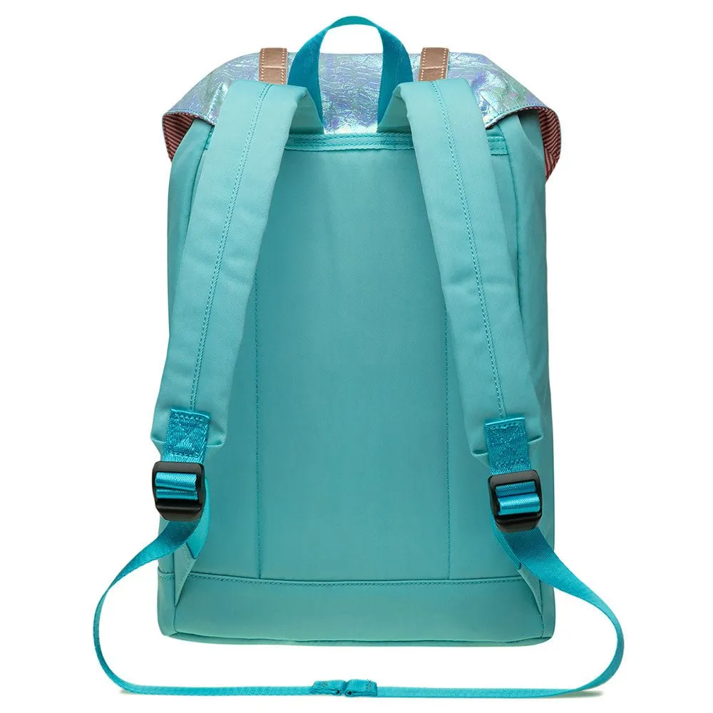 KAUKKO Travel Casual Rucksack Laptop Daypack, EP6-11 ( Blue Green / 11.8L )