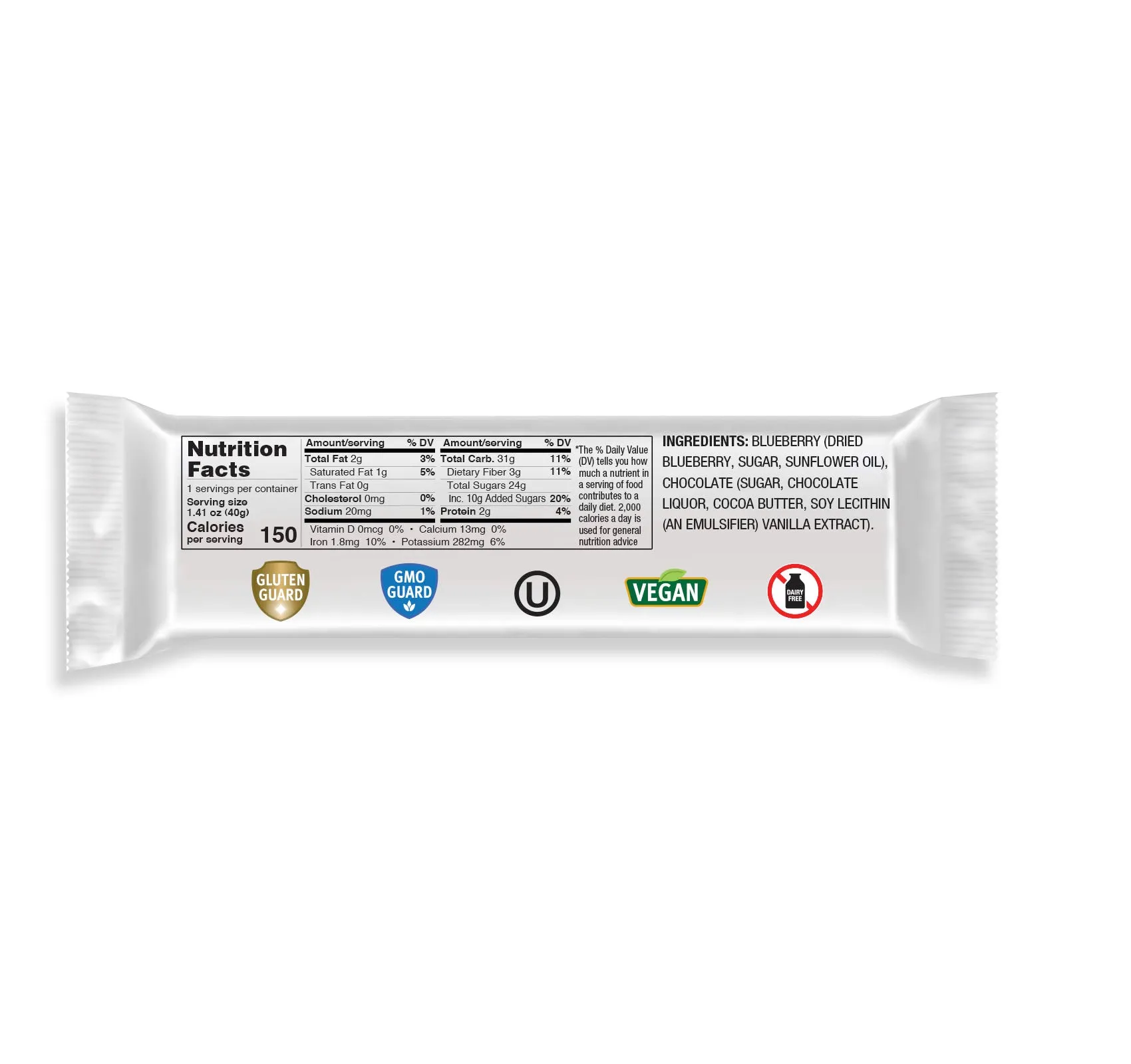 Keep Healthy Chocolate Covered Fruit & Nut Bar Variety Pack - 16 Individually Wrapped Bar Sampler Variety Pack