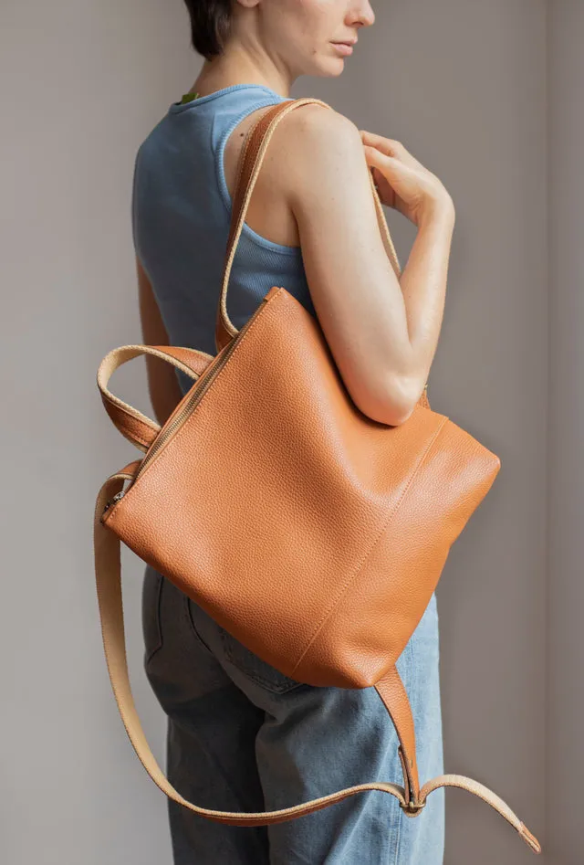 Leather backpack - Ombú M