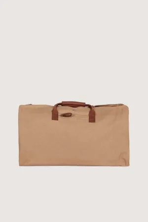 Leather Duffle Bag with suit Bag