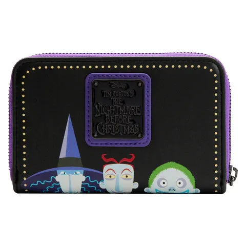 LF Disney NBC Lock Shock Barrel Oogie Boogie ZipAround Wallet