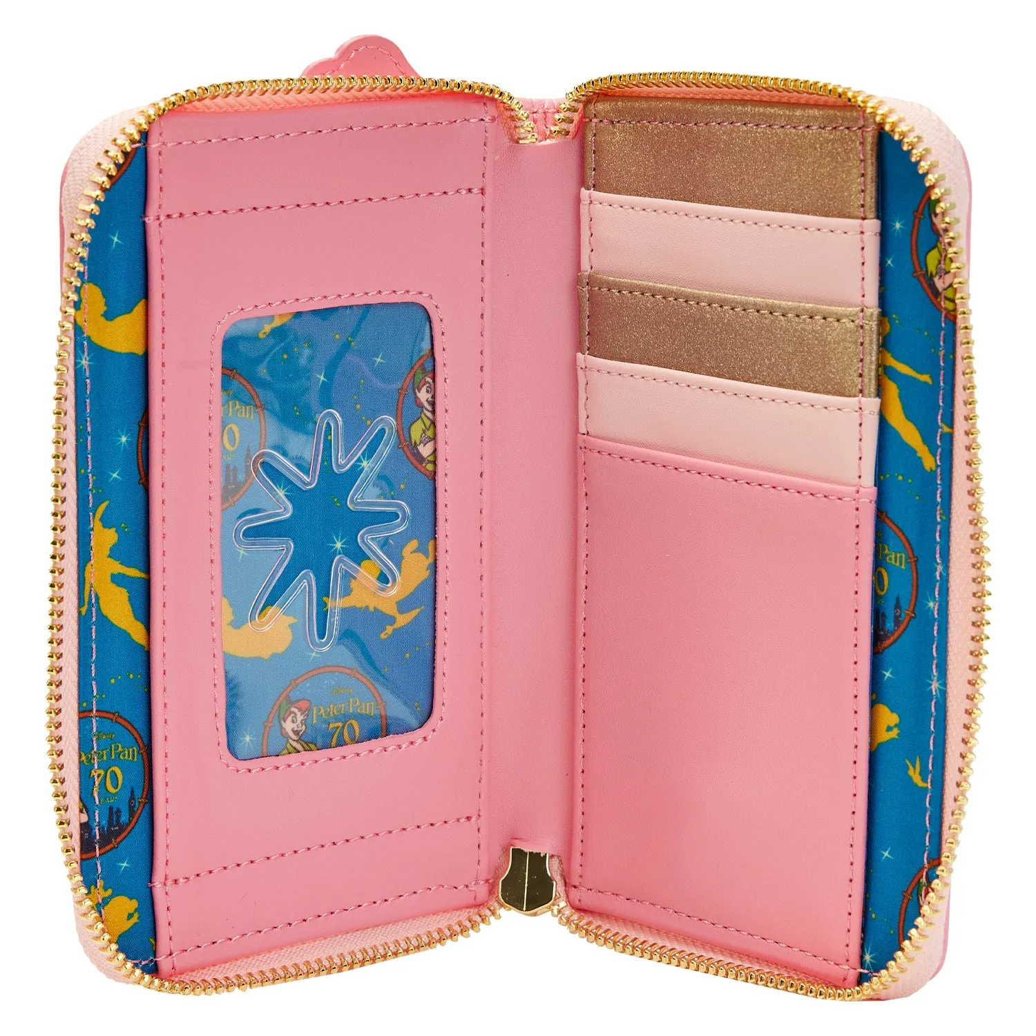 LF Disney Peter Pan You Can Fly 70th Anniversary Ziparound Wallet
