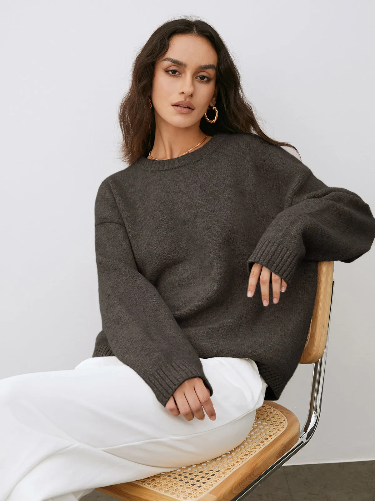 Lightweight Cloud Graceful Weather Pullover Sweater