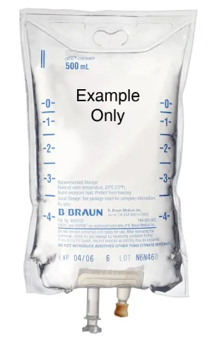 Mannitol 20% IV Solution Flexible Bag 500 mL