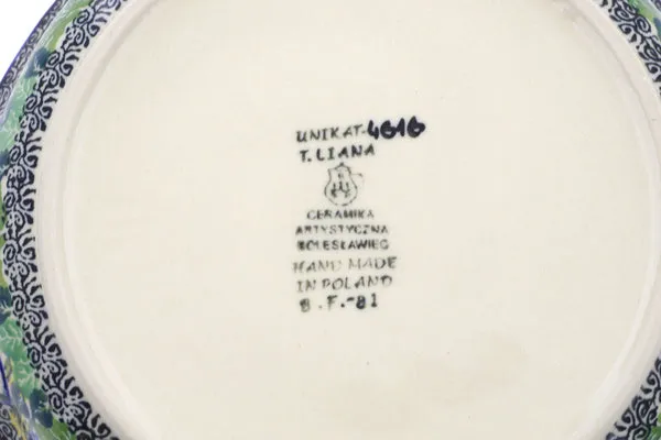 Medium Round Baker with Handles - Splendid Morning Glow
