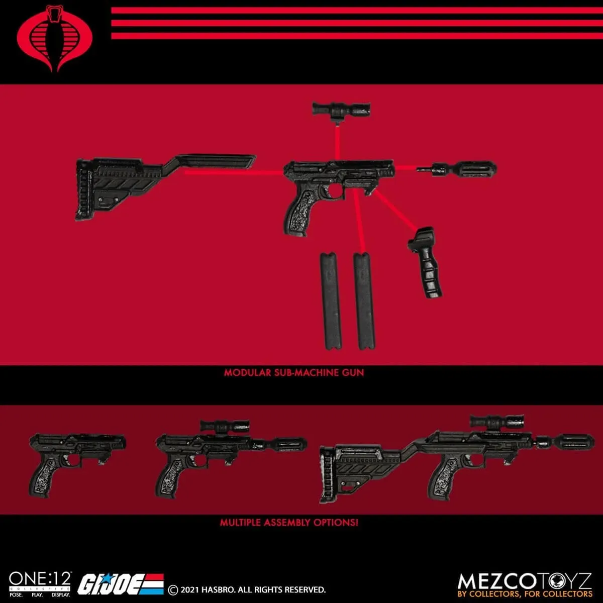 Mezco Toyz G.I. Joe Destro One:12 Collective Action Figure