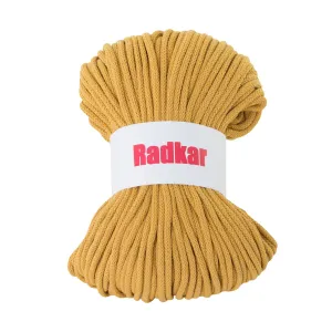 Mustard 270 Braided cotton cord 5mm