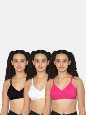 Naidu Hall Knitwear-Bra Special Combo Pack - Pretti - C38