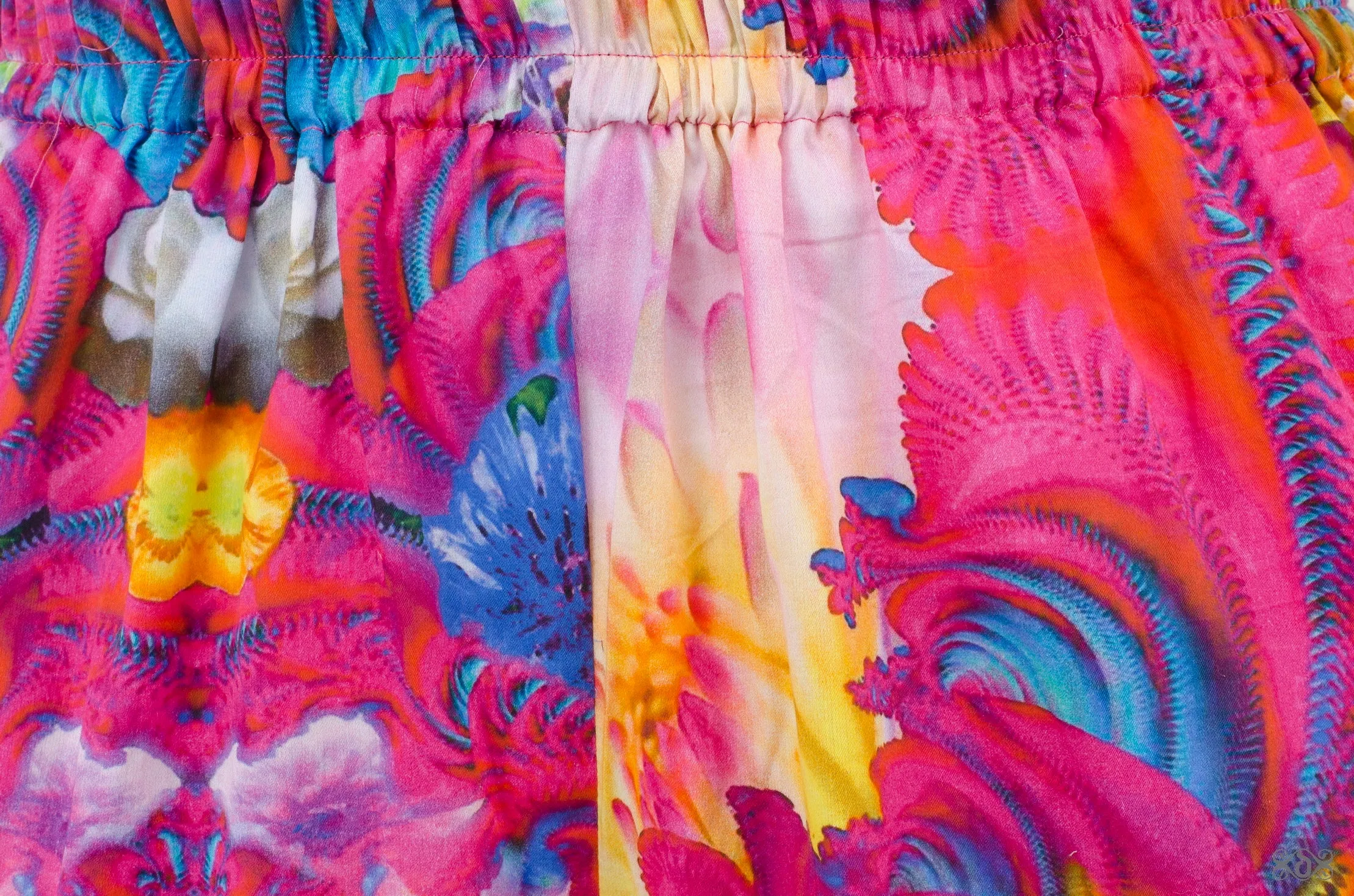 NATURE MORTE Pink Florals Devarshy Pure Cotton Women Tapered Pant