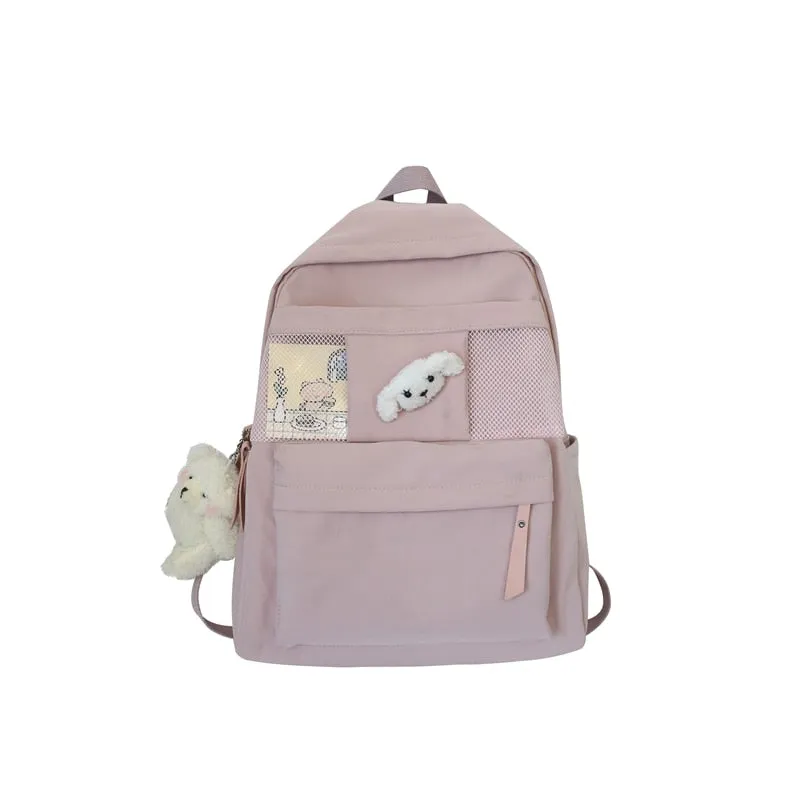New Women Oxford Backpack Boy Students Schoolbag Bag for Teenage Girls Nylon Muti-Pocket Travel Backpack Book Bags Mochila