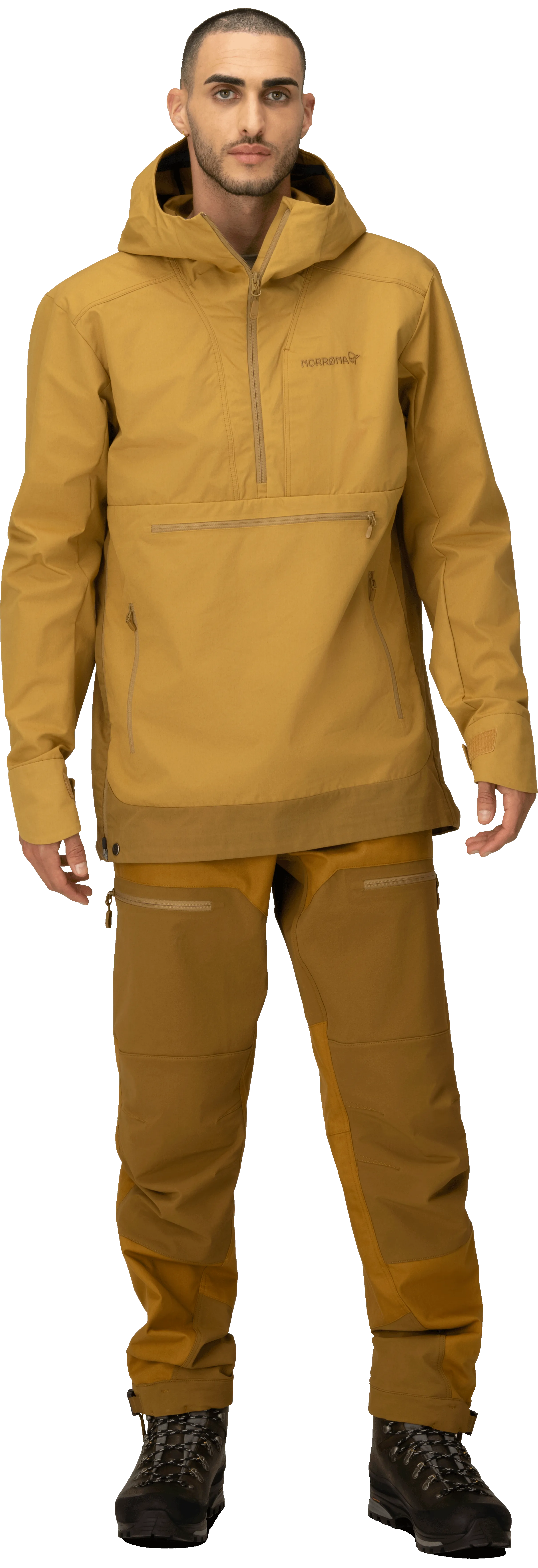Norrøna Men&#x27;s Femund Cotton Anorak Camelflage | Buy Norrøna Men&#x27;s Femund Cotton Anorak Camelflage here | Outnorth