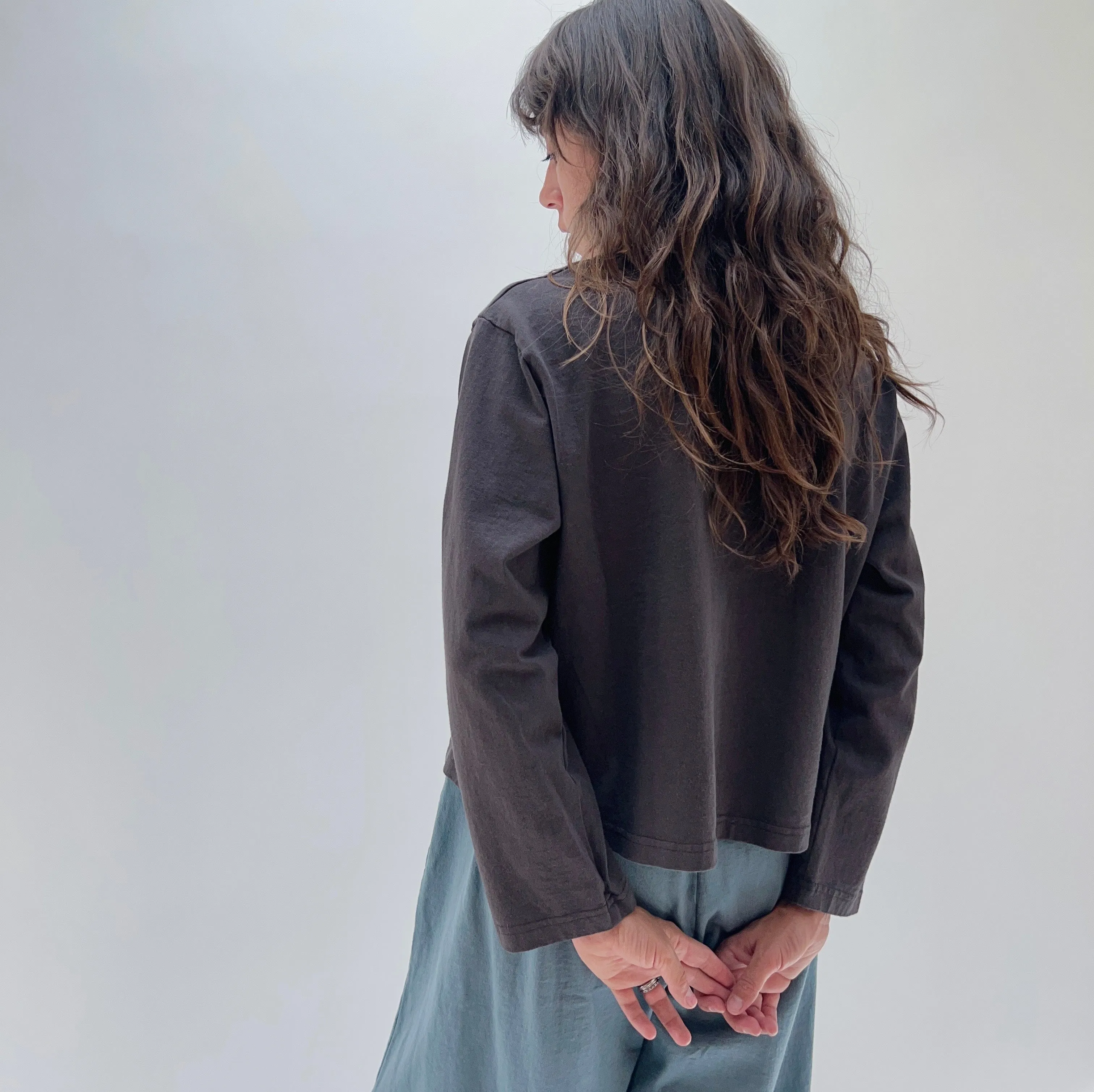 Pacific Cotton | Boxy Shirt in Earth