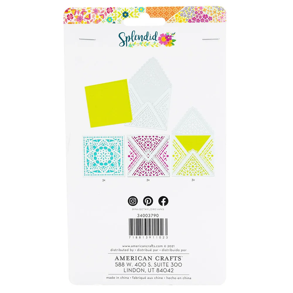 Paige Evans Splendid Cards & Envelopes Makes 9*