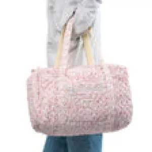 Peony Quilted Duffle Bag