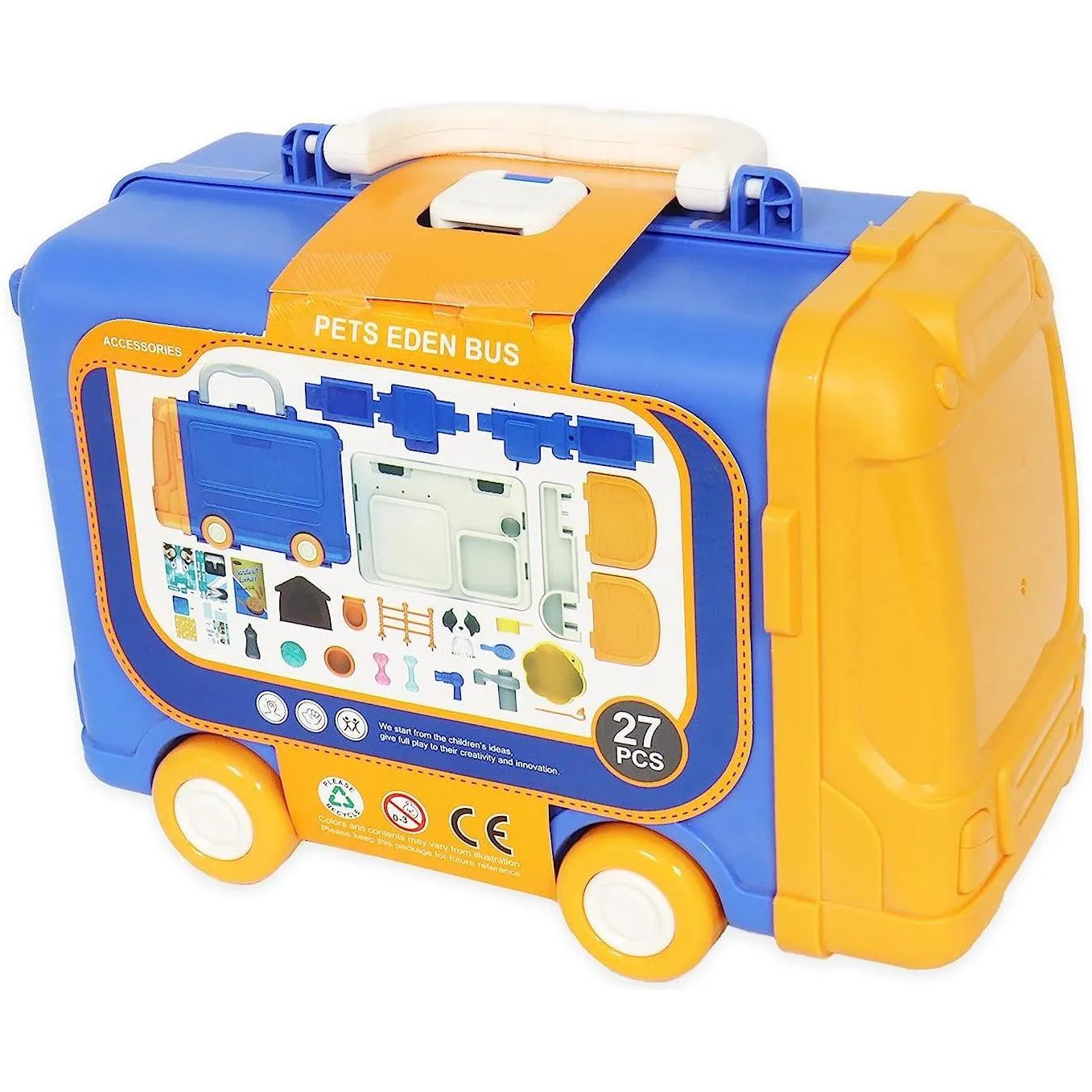 Pets Eden Bus 3 IN 1 Set 27pcs - 8070