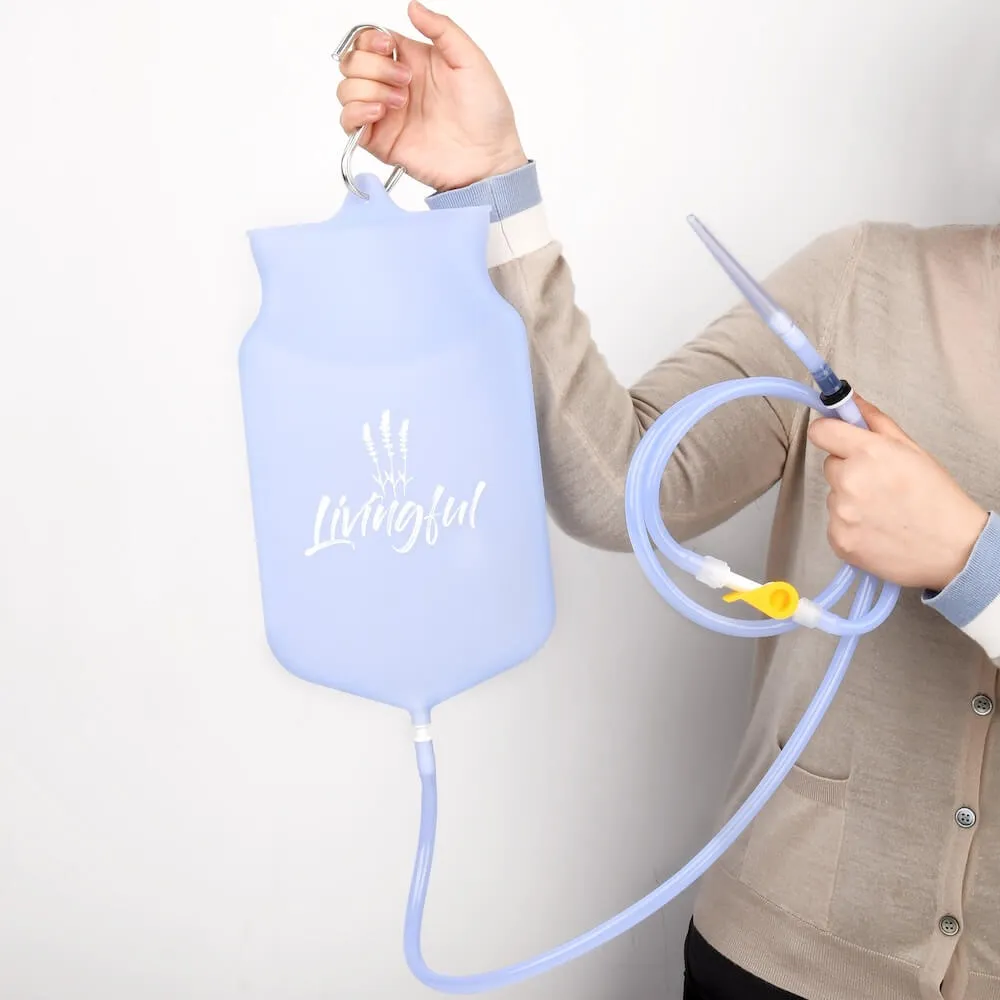 Premium Enema Silicone Set 2L