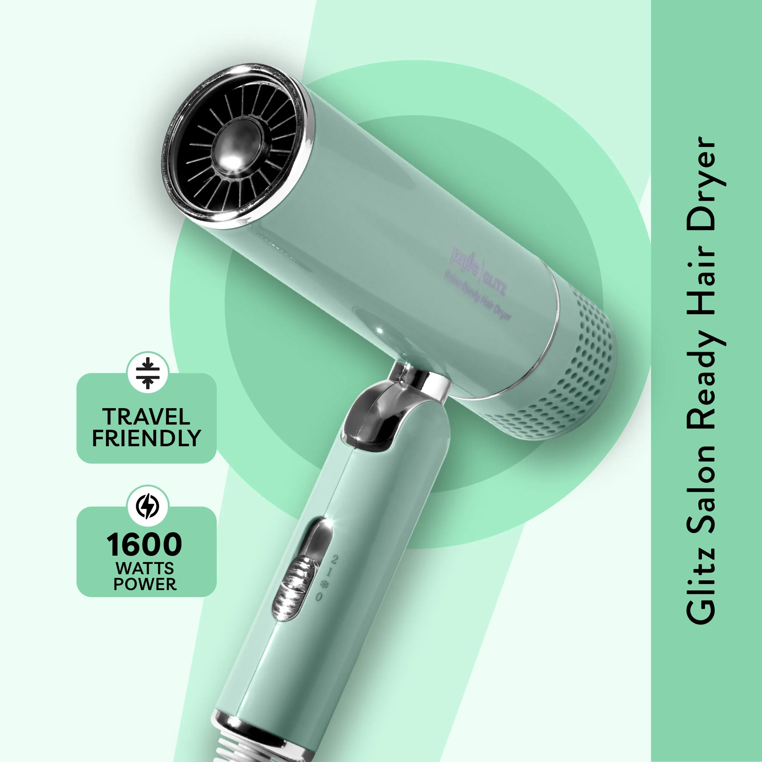 Purplle Glitz Salon Ready Hair Dryer