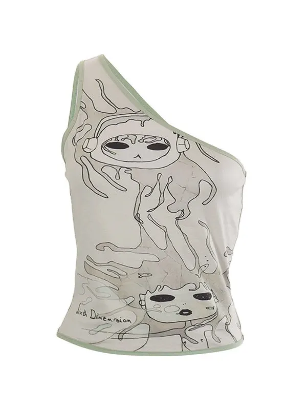 Reversible Cutout Graceful Short Sleeve Tee