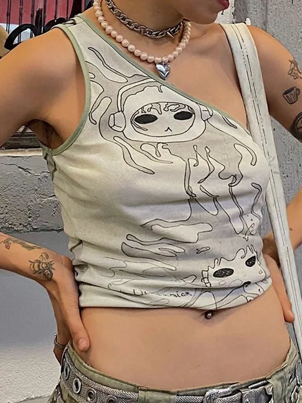 Reversible Cutout Graceful Short Sleeve Tee